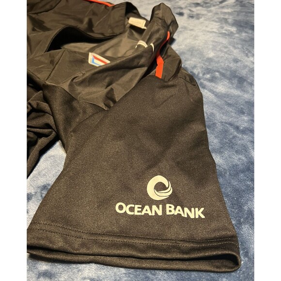 Cool Base MLB Miami Marlins Windbreaker Pullover Black 1/4 Zip Men's Medium - Picture 7 of 8